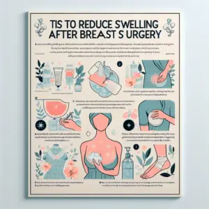 Imagem ilustrativa para o artigo sobre Quanto tempo demora para desinchar após a mastopexia? Dicas para acelerar a recuperação