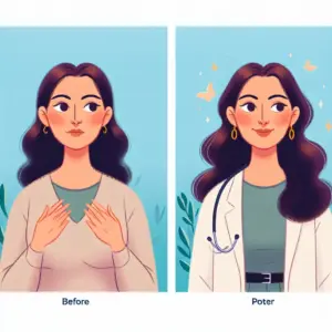 Imagem ilustrativa para o artigo sobre Quanto tempo depois da lipoabdominoplastia posso levantar sozinha? Dicas para uma recuperação segura