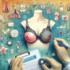 Imagem ilustrativa para o artigo sobre O que pode dar errado na mastopexia? Lista dos principais riscos e como preveni-los
