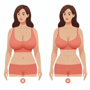 Imagem ilustrativa para o artigo sobre O que pode dar errado na mastopexia? Principais riscos e como preveni-los